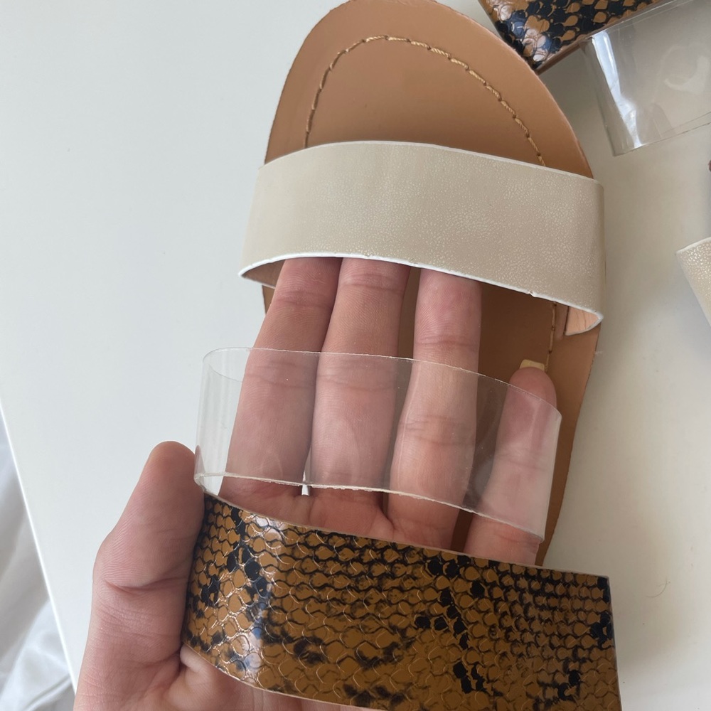 Tri-Pattern Sandals - Picture 3 of 3